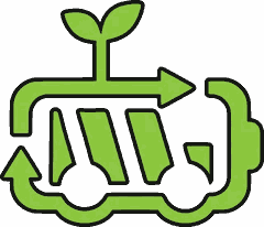 Logo batterie de seconde vie